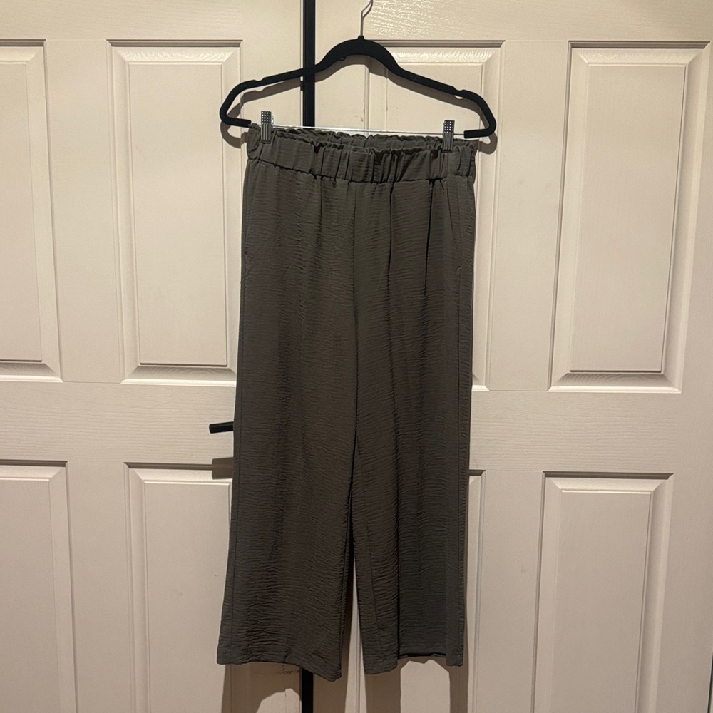 Women’s Small Olive Green Dress Pants Rachel Zoe